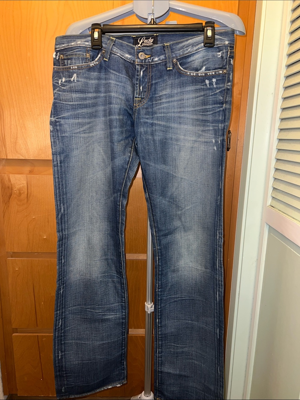Vintage Y2K Lucky Brand Riley Low Rise Jeans 8/29 Rise 8.5 Inseam 33